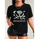 thumbnail image 1 of Camiseta De Mujer Camisetas Femeninas Verano Estampado De Ropa Casual Con Cuello Redondo[1pc Octopus Graphic Print T-Shirt] 1pc Women'S Casual Octopus Graphic Print T-Shirt, Round Neck Short Sleeve, 1 of 7