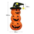 thumbnail image 3 of calabaza inflable,Decoraciones inflables para césped al aire libre de Halloween,Linda decoración de calabaza inflable de Halloween afuera,Decoración del festival cultural de la escuela de, 3 of 4