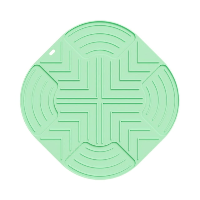 bbymog Home Organization Multifunctional Silicone Mat Thickened Air Fryer Mat Insulation Size General Pot Lid Mat
