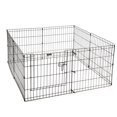 thumbnail image 6 of Puppy Playpen – Foldable Metal Exercise Enclosure – Eight 24x24-Inch Panels – Indoor/Outdoor Pen with Gate for Dogs, Cats or Small Animals by Petmaker, 6 of 9