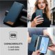 thumbnail image 2 of Funda Tipo Cartera de Cuero Sintético para Samsung Galaxy A53 5G Bloqueo RFID, con Ranuras para Tarjetas y Bolsillo para Efectivo, Cierre Magnético Fuerte Azul, 2 of 6