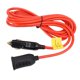 thumbnail image 5 of Cable De Extensión Para Encendedor De Cigarrillos, Conector De Clavija De Alimentación De CC Para Automóvil De 18 AWG, Enchufe Macho A Enchufe Hembra, 12 V, 24 V, 100 W, 10 A,, 5 of 7