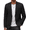 Black, variant on COOFANDY Mens Casual Blazer Cotton Sport Coat Regular Fit Suit Jacket Two Button Blazer Jacket