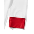thumbnail image 6 of Christmas Family Pajamas Matching Set Santa Claus Print Long Sleeve Tops and Pants Loungewear Soft Sleepwear, 6 of 10