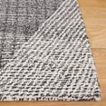 thumbnail image 3 of SAFAVIEH Abstract Amina Striped Geometric Area Rug, Ivory/Charcoal, 6' x 9', 3 of 10