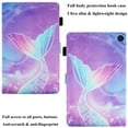 thumbnail image 3 of Cowithda Case for Amazon Kindle Fire Max 11 (13th Generation,2023 Release) 11" with Pencil Holder/Hand Wrist Strap Folio Stand Magnetic Smart PU Leather Cover [Auto Sleep Wake],Pink Mermaid Tail Scale, 3 of 8