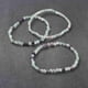thumbnail image 1 of 1 pulsera curativa con cuentas de fluorita natural, elástica, de 4 mm, para mujeres y hombres, joyería, regalo de cumpleaños., 1 of 4