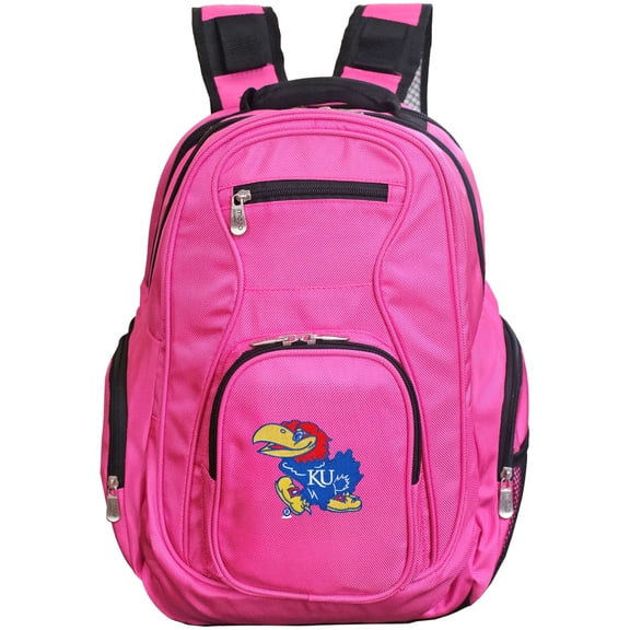 MOJO Pink Kansas Jayhawks Backpack Laptop