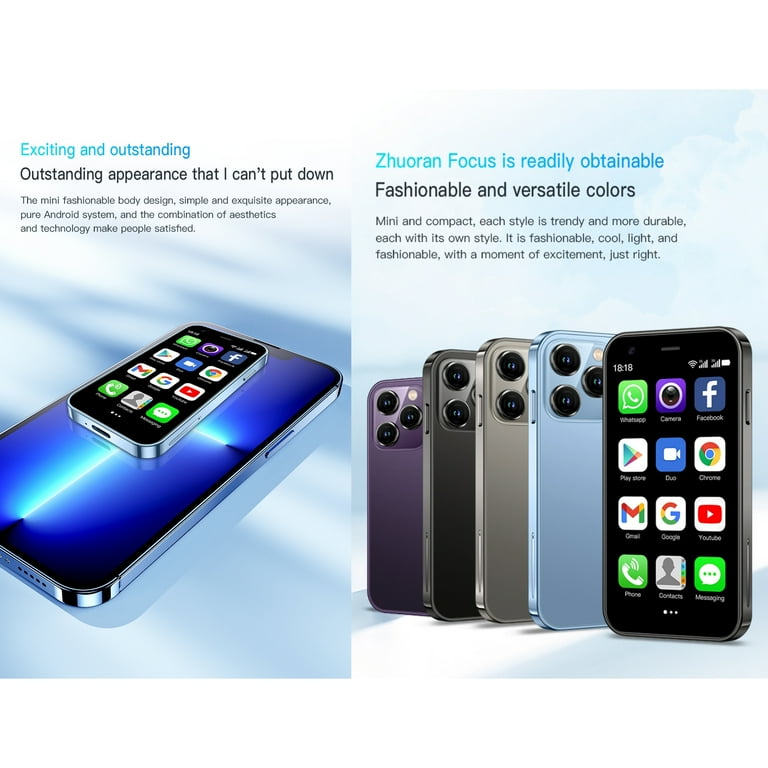 SOYES XS15 Ultra-thin 3.0Inch Small Phone 2GB+16GB Android