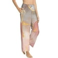 thumbnail image 6 of Salouo Abstract Marble Texture Print Women's Pajama Pants Casual Loose Sweatpants PJs Flowy Pants Drawstring Palazzo for Women Wide Leg Pants Lounge Pajama -XX-Large, 6 of 8
