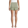thumbnail image 3 of Secret Treasures Women's and Women's Plus Size Patch Pocket Sleep Shorts, 3 of 5