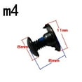 thumbnail image 3 of 50x Roller Skates Buckle Screws Quick Repair Fixing Screw Accessories, 3 of 10