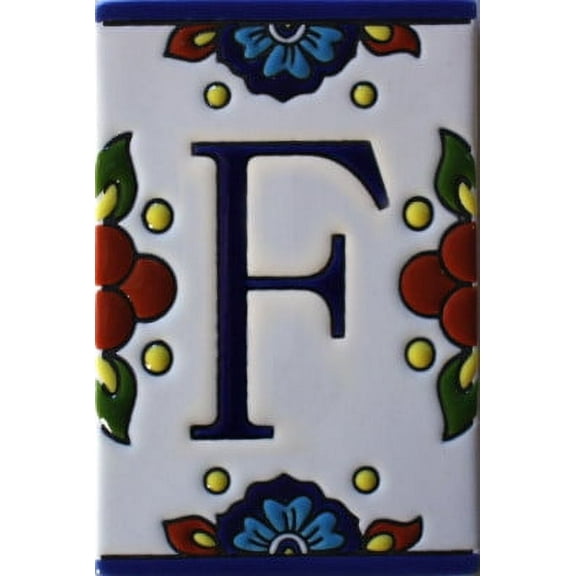 Mission Tile Letter F