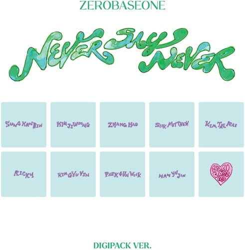 ★非売品◆サインCD◆ZEROBASEONE◆NEVER SAY NEVER ZEROBASEONE - NEVER SAY NEVER [1st Album - SLAM DUNK Ver