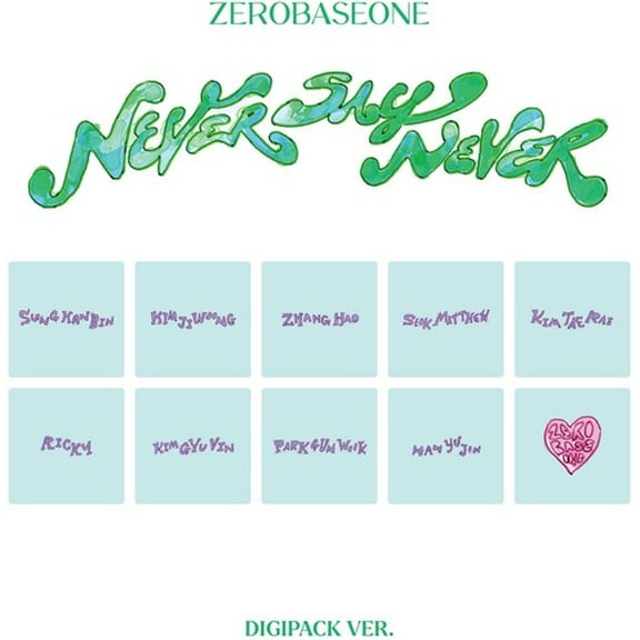 Zerobaseone - Never Say Never [DIGIPACK ver.] - CD