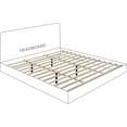 thumbnail image 6 of Meridian Furniture Amara Black Velvet Upholstered King Bed, 6 of 10