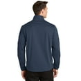 thumbnail image 2 of Port Authority Active 1/2 Zip Soft Shell Jacket-4XL (Dress Blue Navy), 2 of 6