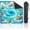 Color1, variant on Mahjong Mat with Bag, 31.5 x 31.5 Inch Non Slip Pastel Underwater Coral Reef Seashells Ocean Plants , Gaming Pad for Mahjong, Poker, Dominoes, Card and Board Tile Games