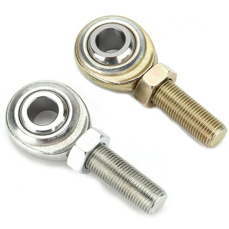 2pcs Rod Ends Heim Joints 1/2inx1/2‑20 RH LH Male Thread for Cars ATVs Boats Motorcycles