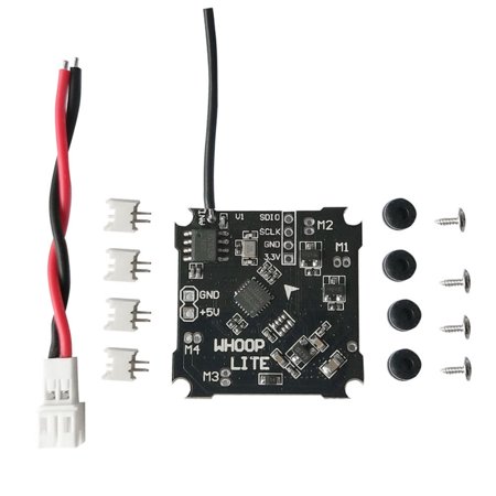 Flight Controller Board with Silverware Firmware for Whoop Lite Mini Brushed Flight Control with 55mm PH-JST 2.0 Power