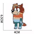 thumbnail image 5 of SHAR Cartoon Puppy Embroidered Cloth Stickers - Set of 16, 5 of 5