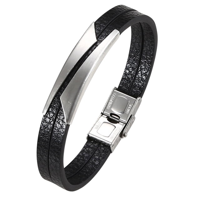 DPTALR Negative Titanium Bracelet Men's Titanium Steel Bracelet The Wristband Emits Negative Body's Energy Channels To Circulation