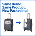 thumbnail image 3 of Protege 3-Piece Softside Luggage Travel Set, Includes Medium Checked Luggage, Carry On Duffel and Boarding Tote, Gray, 3 of 13
