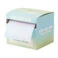 thumbnail image 2 of Full Adhesive Notes Roll Tape With Pull Out Dispenser Sheets Sticky Notes Stick Memo Pads Sticker Label For Noting Writing (4 Colors) Post it notes, 2 of 9