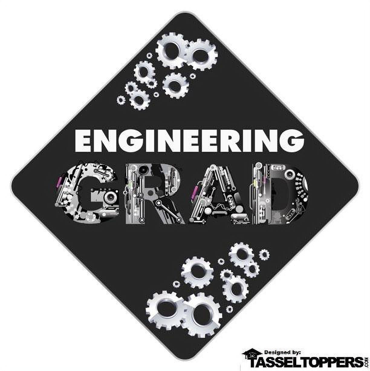 Engineering Grad Cap Tassel Topper