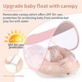 thumbnail image 2 of Anillo de natación para bebé con techo solar, ayuda inflable para natación para bebé, Compr, 2 of 5