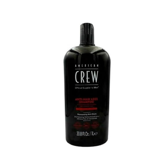 American Crew Men's Shampoo, Fortifying for Thinning Hair, Refreshes Scalp, 33.8 Fl Oz