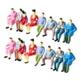 thumbnail image 4 of 14 piezas de figuras pintadas a mano, figuras de personas en miniatura, figuras de diorama pequeñas para Escala 1:42, 4 of 9