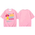 thumbnail image 4 of EHQJNJ Chandail en Molleton pour Tout-Petit Fille Automne Mode Décontractée Imprimé Col Rond Manches Courtes T-Shirt Blanc, 4 of 4