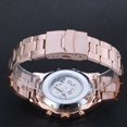 thumbnail image 4 of VIGOROSO Men's Automatic Mechanical Wrist Watch Skeleton Rose Gold Stainless Steel Watch, 4 of 5
