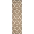 thumbnail image 5 of SAFAVIEH Hudson Arline Geometric Shag Runner Rug, Beige/Ivory, 2'3" x 10', 5 of 8