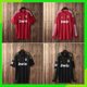thumbnail image 2 of " Retro " 2011 2012 Real Madrid Visitante Negro 11 12 Rojo 3RD Manga Larga S-XXL Gao Jiahui unisex, 2 of 2