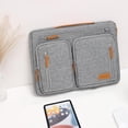 thumbnail image 5 of MOSISO 360 Protective Laptop Case 15.6 inch, 15-16 inch Laptop Sleeve Compatible with MacBook Pro 16, HP Acer Dell Lenovo ASUS, Side Open Carrying Computer Bag with 5 Accessory Pockets&Belt, 5 of 7