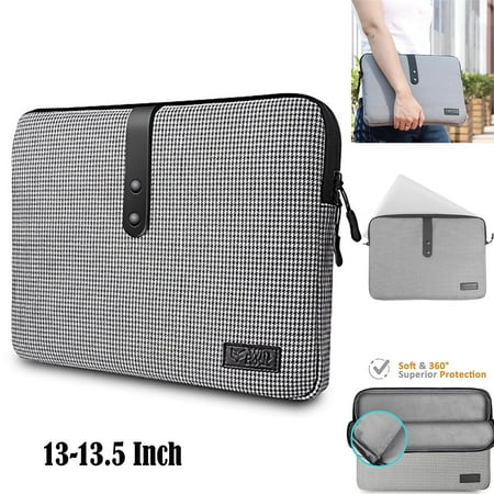 Travel Sleeve (Laptop Sleeve 13.5 inch Laptop/ Chromebook/ Ultrabook Notebook PC Diamond Foam Splash & Shock Resistant Neoprene Sleeve Case Travel)