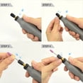 thumbnail image 4 of Mini Kit de Herramientas Rotativas InaláMbricas, Herramienta Rotativa EléCtrica Multiusos de 5 Velocidades de 3,7 V para Lijar, Pulir, Perforar, Manualidades, 4 of 5