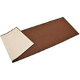 thumbnail image 3 of Custom Size Runner Rug Skid Resistant Backing Rug Runner Solid Brown Color Cut to Size Roll Runner Rugs By Feet Customize in USA Facility, 3 of 3