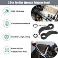 thumbnail image 3 of New Upgraded Lower Control Arm Pry Tool, Suspension Removal, Bar Wrench Adapter Head, Casing Removal and Pry Bar Adapter Tool Set Designed for Use, 3 of 5