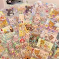 thumbnail image 3 of 5pcs Hello Kitty Rilakkuma Lovely Cartoon Die-cutting Sticker KT Cat Anime Handbooks Material Stickers Flashing Laser Stickers, 3 of 6