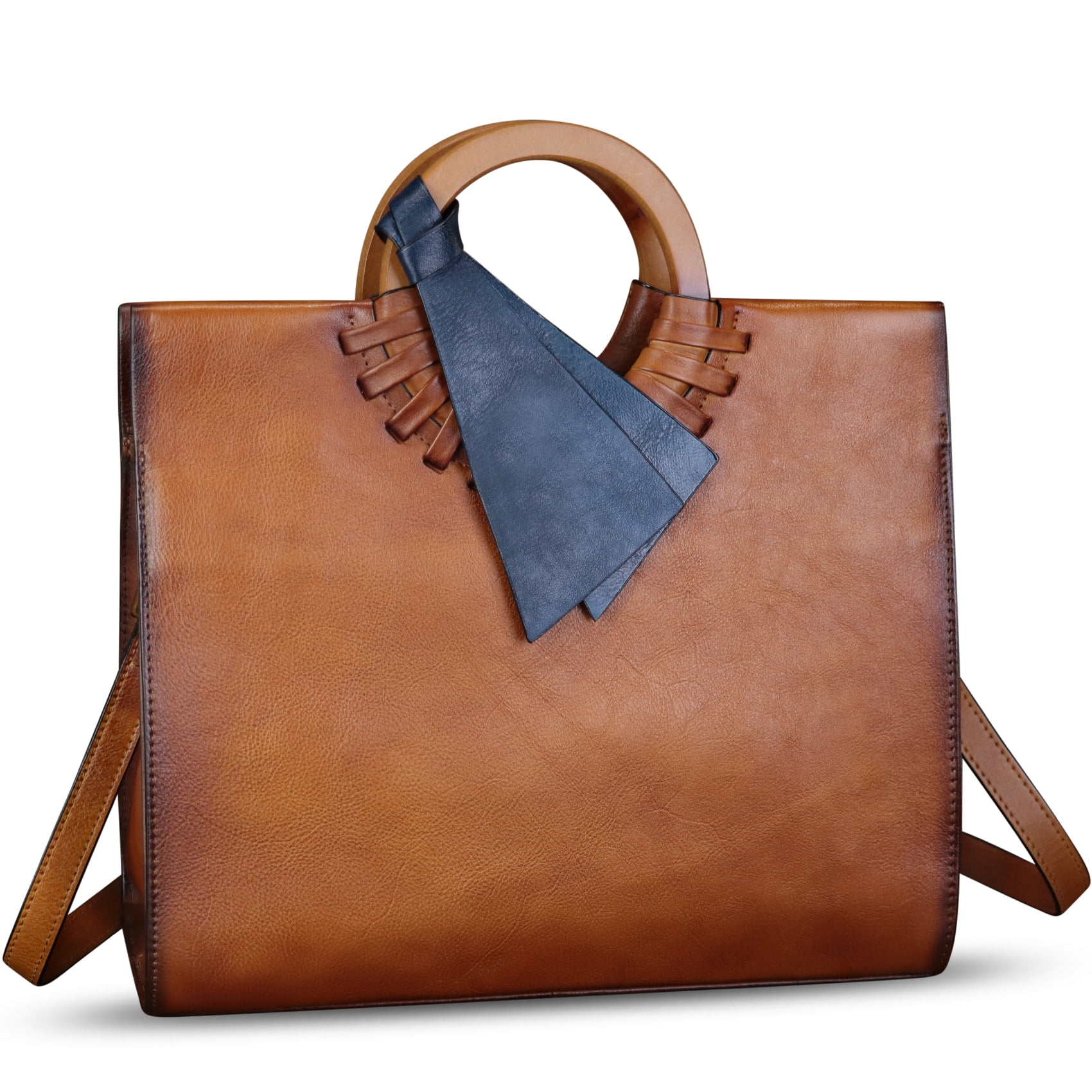 Genuine Leather Purses and Handbags for Women Fashion Crossbody Shoulder Bag