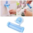 thumbnail image 5 of Hewann Bathroom Gadget Rolling Toothpaste Dispenser Tube Squeezer - Efficient Holder for Toothpaste, Gel, Cosmetics - Innovative Bathroom Gadget Tool in Blue, 5 of 6