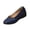 Blue, variant on Grid Croc Embossed Wedge Sneakers for Women Glossy Patent Slip On Shoes for Women low heels Round Toe Casual Breathable Walk Flats Non Slip Footwear for Daily Office Shopping Red 9