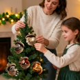 thumbnail image 6 of CPHDW7 Woodland Animal Christmas Ornaments, Acrylic Rustic Hanging Decorations, Cozy Forest Creatures Tree Pendants for Vintage Holiday Wreaths Garland, 6 of 7