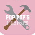 thumbnail image 4 of Inktastic Poppop Little Helper Boys Baby Bib, 4 of 4