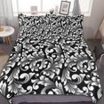 thumbnail image 1 of HAHDAXIA Vintage Flower Pattern Bedding Solid Comforter Set for All Seasons,3 Pieces(1 Comforter+2 Pillowcases),Soft Microfiber Bedding Set Queen(90"x90"), 1 of 7