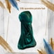 thumbnail image 2 of Headwraps surtido colores larga cola sombrero pirata unisex a prueba de viento una sola capa atractivo elegante diseño transpirable turbante gorros verde Methold AP008604-03B, 2 of 4