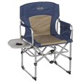 thumbnail image 2 of Kamp-Rite Chaise Pliante de Soutien Extérieur Compact Directors pour le Camping Ou le Hayonnage avec Table d'Appoint et Porte-Gobelet, Marine (2 Pack), 2 of 5